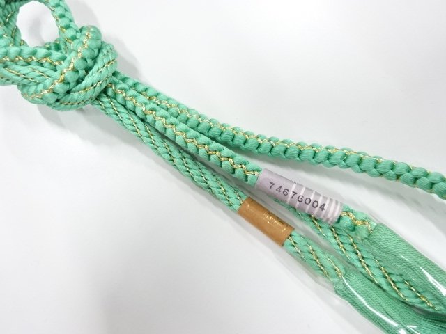 未使用品　正絹　手組帯締め